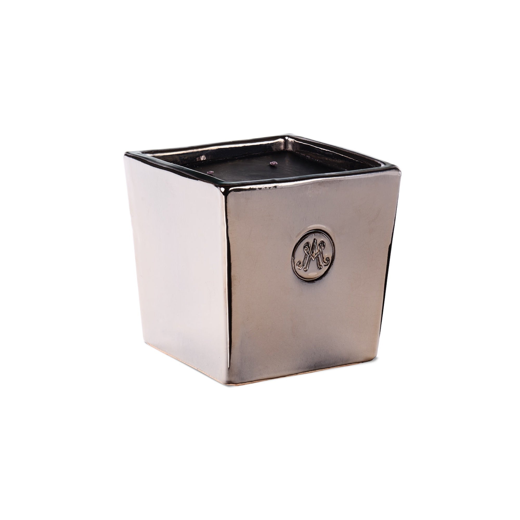 Scented Candle Indoor / Outdoor 4 wicks 1.4kg Terracotta Silver - Various fragrances